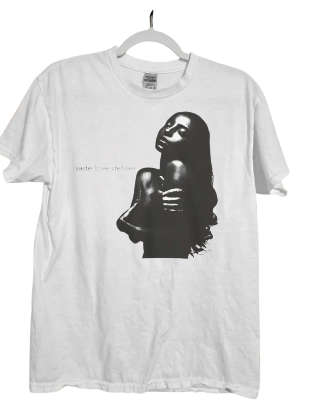 Sade Love Deluxe White Graphic Short Sleeve Tee